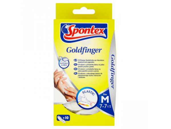 Spontex Одноразовые перчатки Goldfinger 10 шт